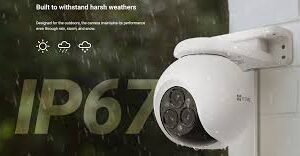 EZVIZ CS-H80F 4MP 2K+ Wi-Fi Dome IP Camera