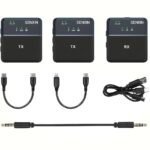 SX9 Dual Wireless Microphone (Type-C & 3.5mm Interface)