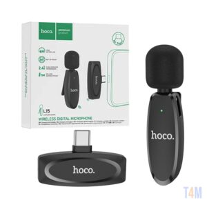 Hoco L15 Type-C Crystal Lavalier Wireless Microphone