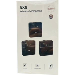 SX9 Dual Wireless Microphone (Type-C & 3.5mm Interface)