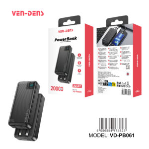 Ven-Dens VD-PB061 20000mAh 22.5W Power Bank