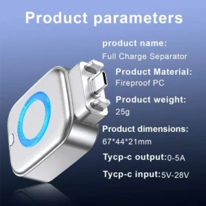 Auto-Eject When Full X01 140W Charging Separator