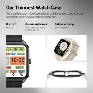 Zeblaze GTS 4 BT Calling AMOLED Smartwatch