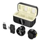 Hoco L22 Bright 2-in-1 Dual Wireless Microphone with Case
