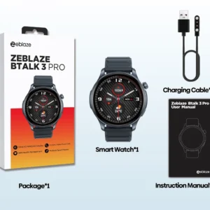 Zeblaze Btalk 3 Pro Smartwatch with HD AMOLED Display