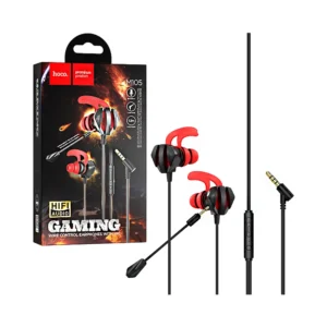 Hoco M105 Sharp 3.5mm Wired Gaming Earphone Detachable Mic