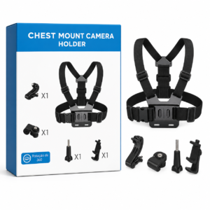 Chest Mount Harness Strap Phone Holder Action Camera POV For Mobile Phone