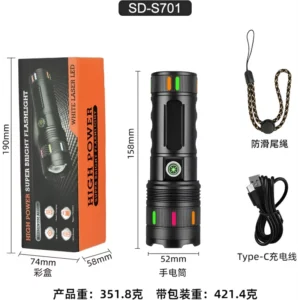 Sanford SDN07 Super Bright LED Flashlight