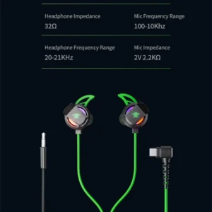 Plextone RX3 PLUS Type-C Wired Gaming Earphone