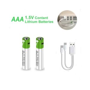 Smartoools Type-C Rechargeable Batteries AAA 2 Pcs