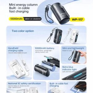 Awei WP117 10000mAh 22.5W Mini Power Bank