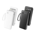 VEN-DENS VD-PB058 10000mAh High-Quality Power Bank with Built-in Charging Cable