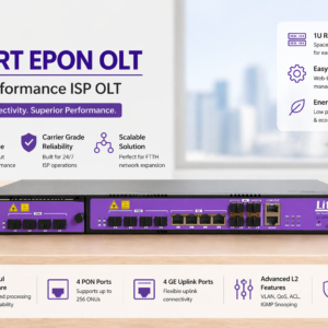 Litex epon olt 4 port chassis